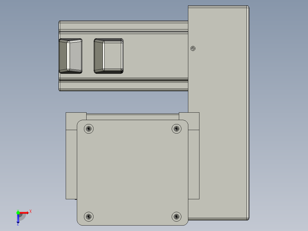 欧规系列-GB8-L96-S350-BRU-P40-MS3俯视图