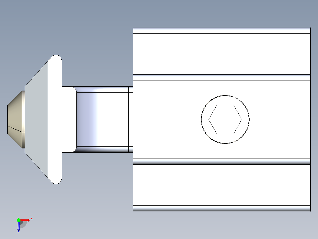 型材-BR 6-8 INNER BRACKET 3842535573俯视图