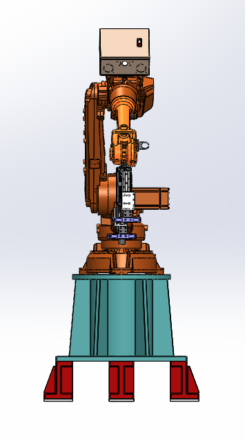 机械手抓取-双夹爪机构