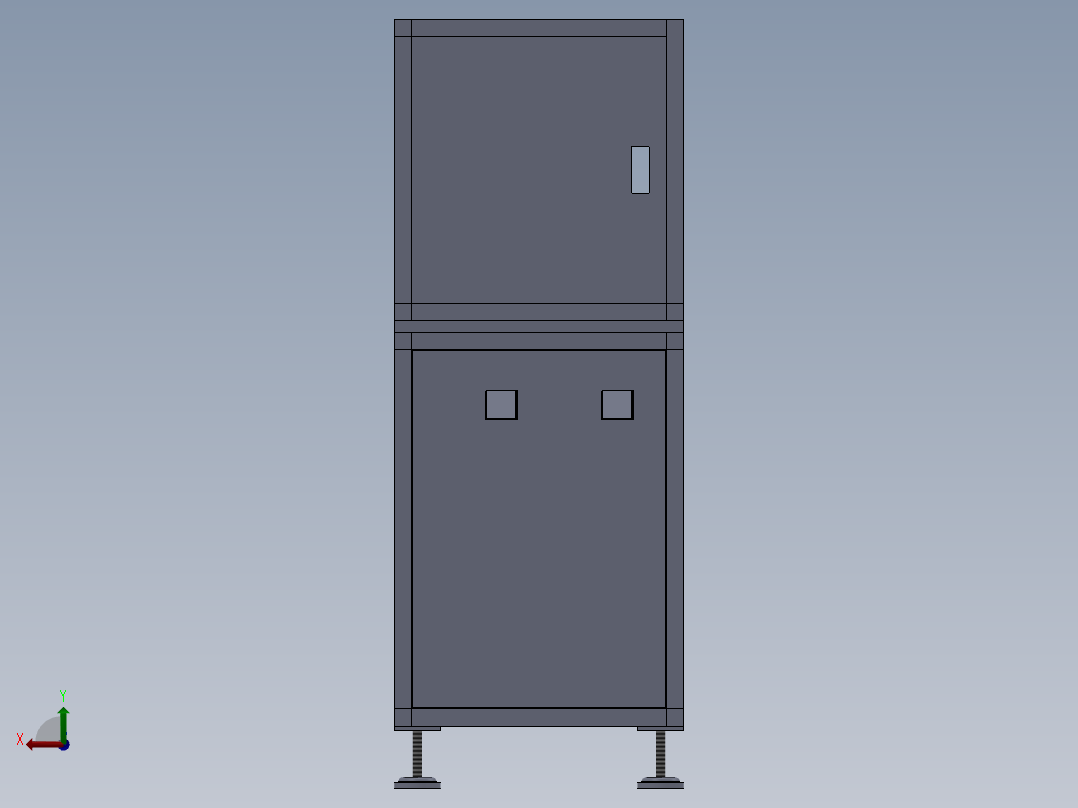 台式磨光机第二代改进型后视图