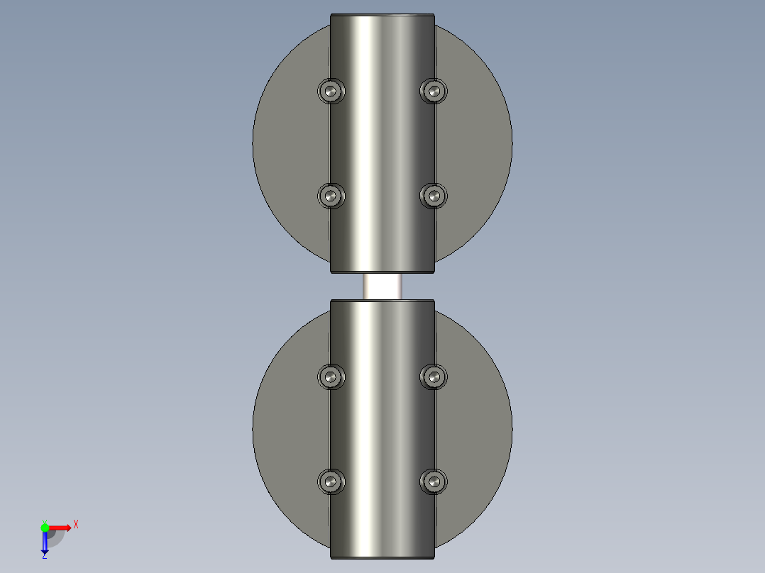 家庭用二级过滤器（自来水过滤器）俯视图