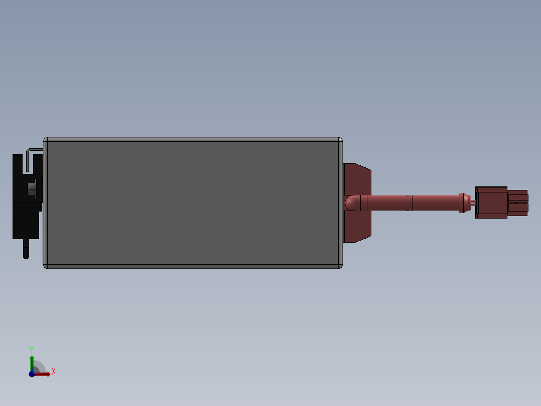 精密模组MY60-T10-300L-BL-P20B-C4-C前视图