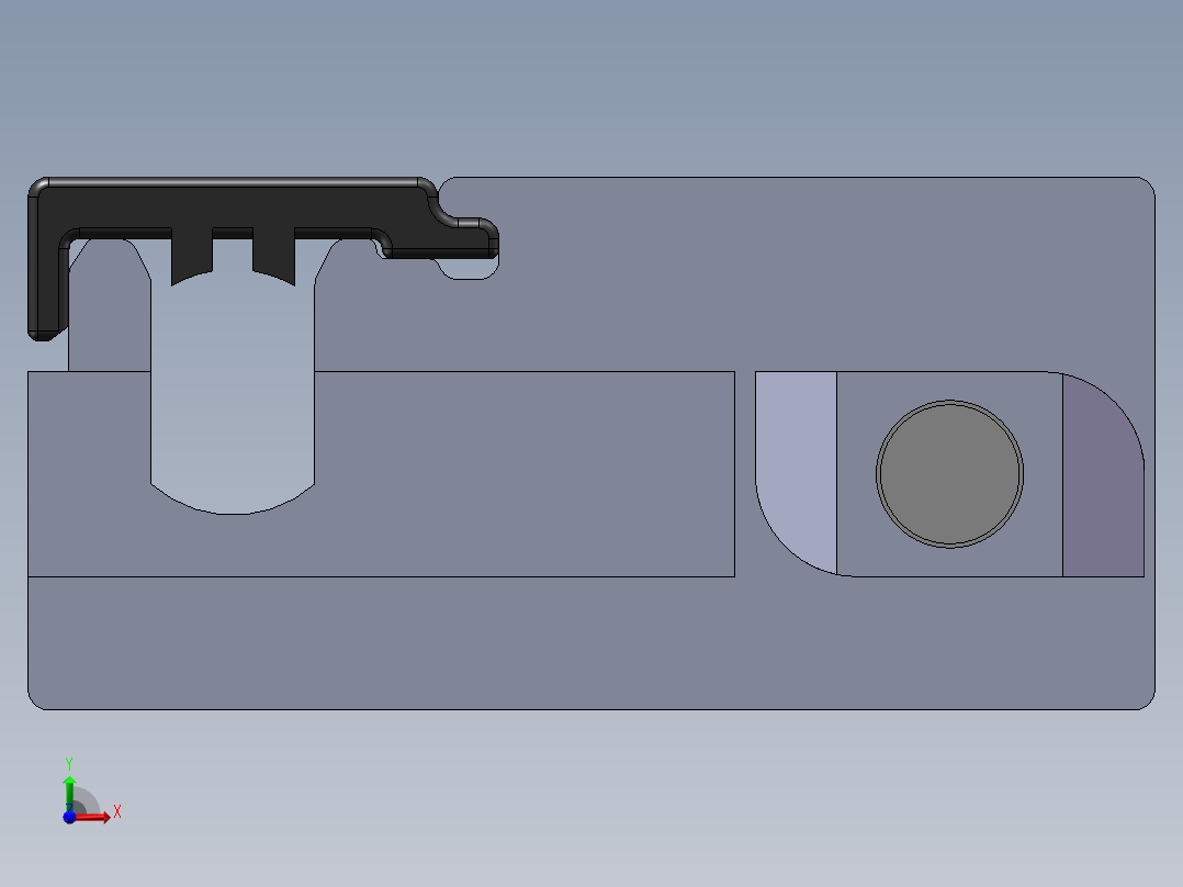 铝型材及其附件8.51.01A.ST-R前视图