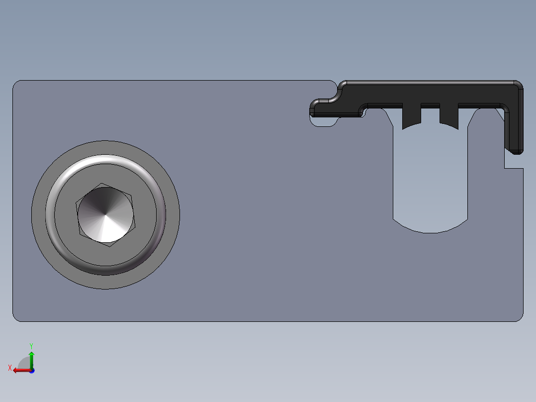 铝型材及其附件8.51.01A.ST-R后视图
