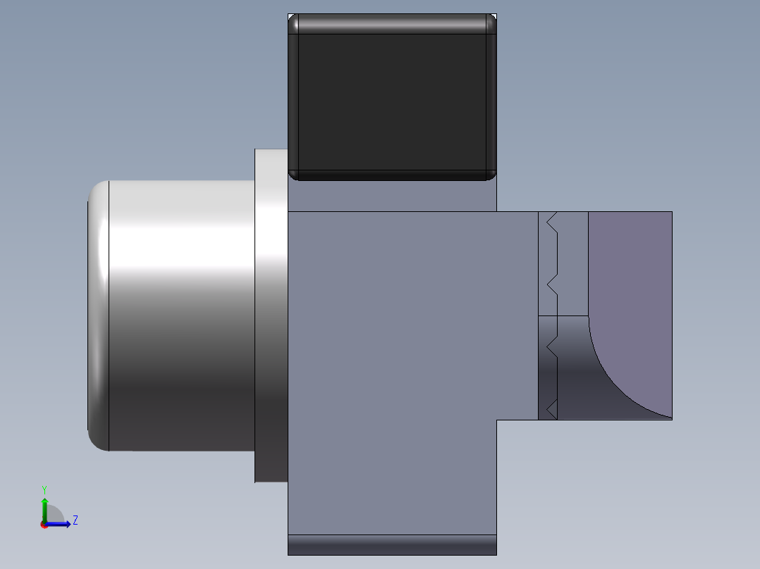 铝型材及其附件8.51.01A.ST-R左视图