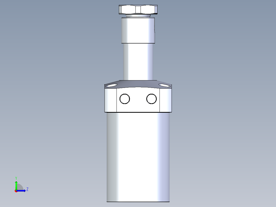 KOSMEKLHA0750-SR-Q30多系列多零件图纸模型左视图
