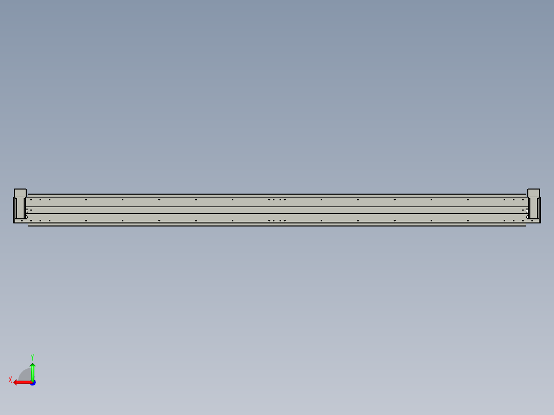 威洛博双电机滑台-VBC14S2-L50-S2300-BD-P40-C6后视图