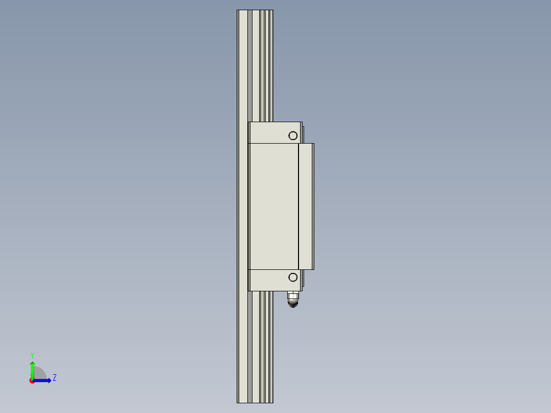 银泰PMI-SME35-SA.igs左视图