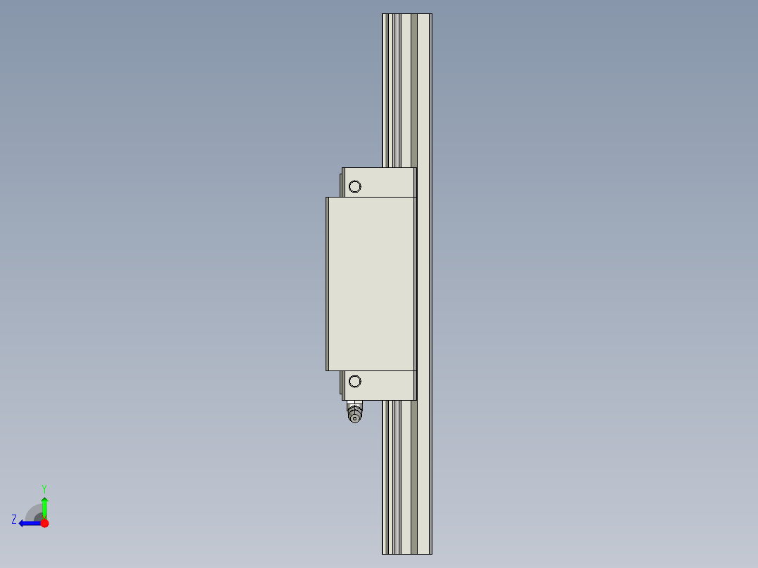 银泰PMI-SME35-SA.igs右视图