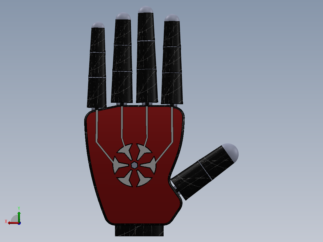 机械手(26)后视图