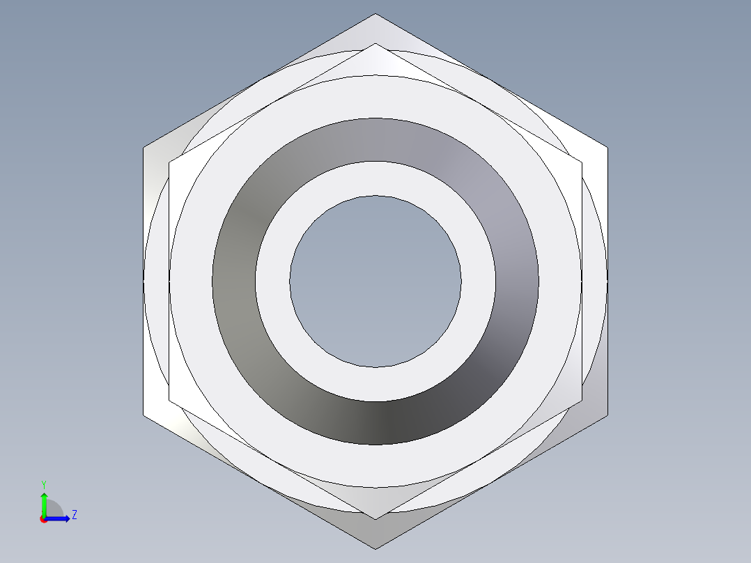 卡套式工业通用硬管接头EO_Weld_connector_AS14ZS左视图