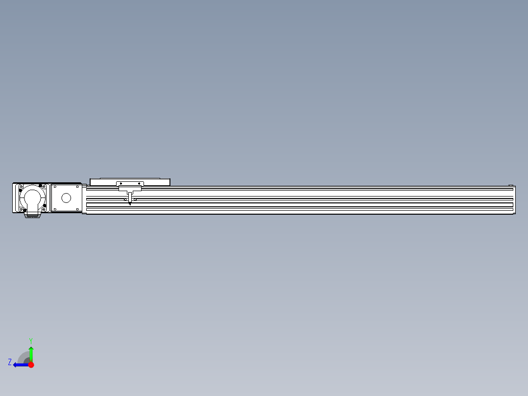 同步带全封闭直线模组TPA-HCB-120D-90-L700-ML-C-P40-N3右视图