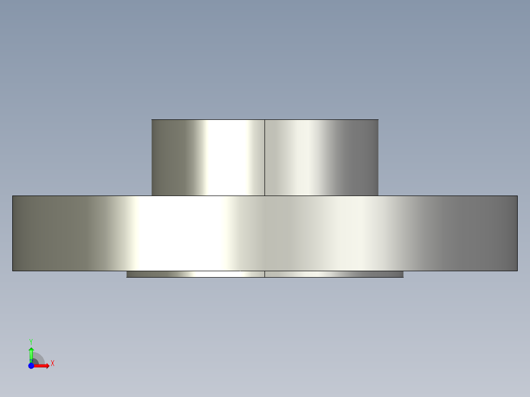 船舶管路系统SeaCor_Flange Vanstone_SOC_37J154012_1.25in前视图