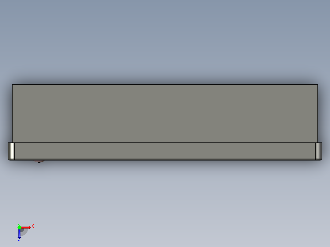 工业控制终端的TS 5000俯视图
