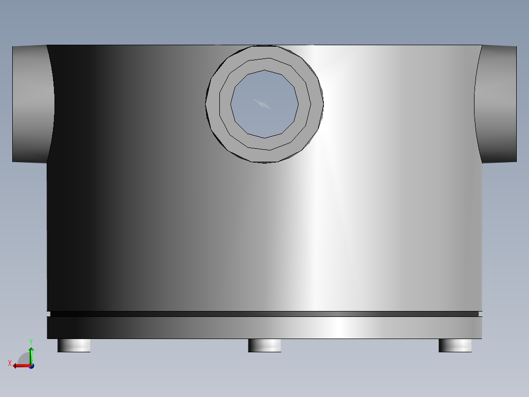 pvc conduit--cross后视图