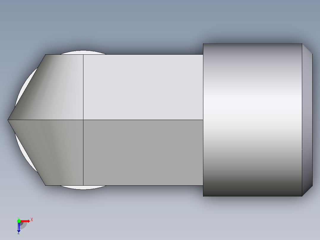 卡套式工业通用硬管接头EO_Male_stud_elbow_WE08LM71X俯视图