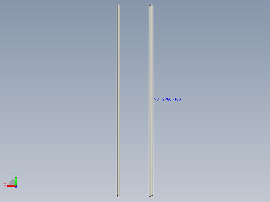 立式燃烧器后视图
