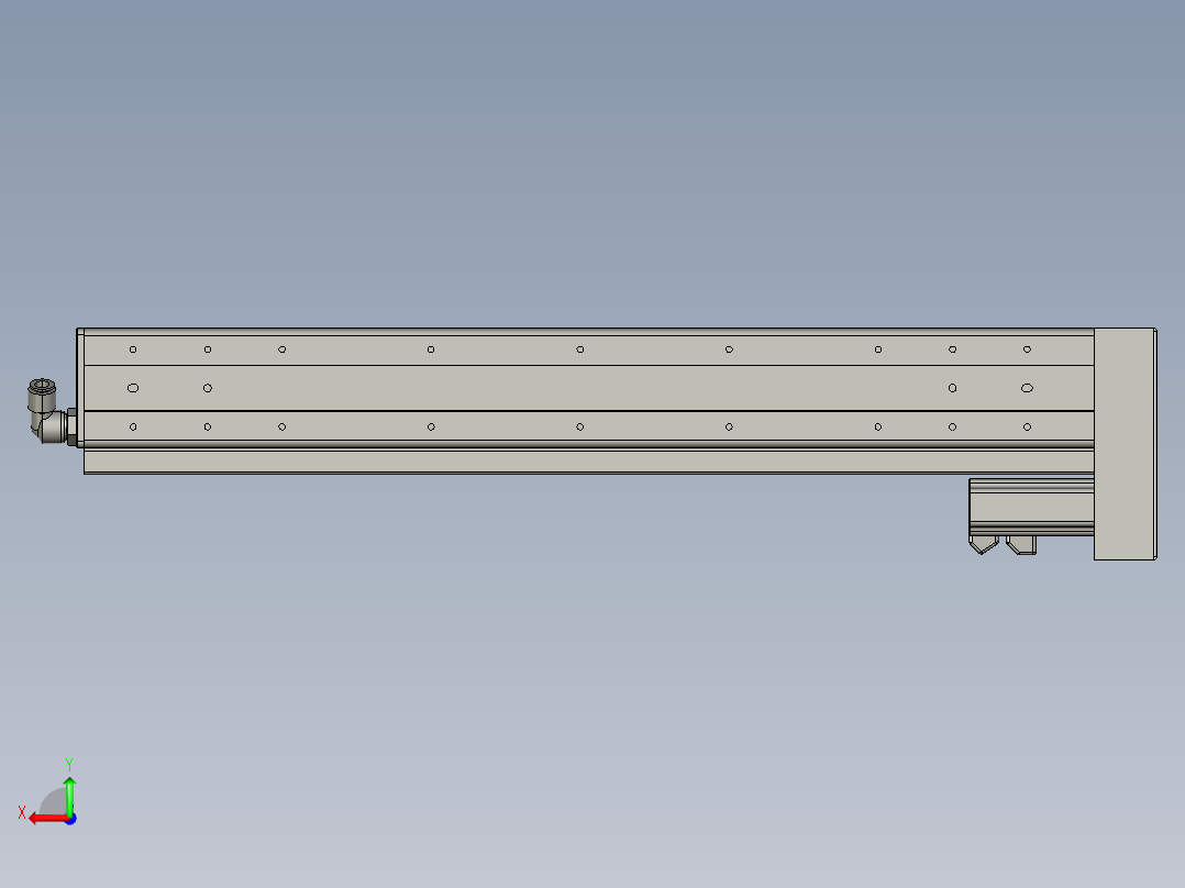 威洛博VC8-S500-BL-P10后视图
