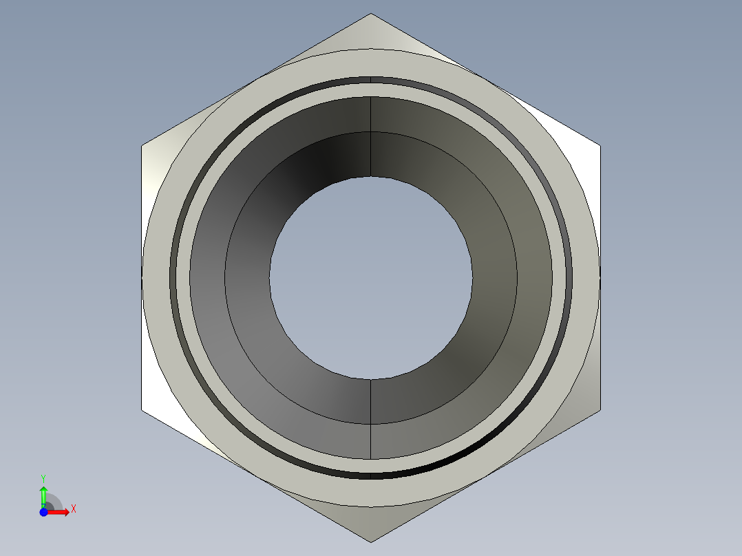 卡套式工业通用硬管接头10-12_fbu-s前视图