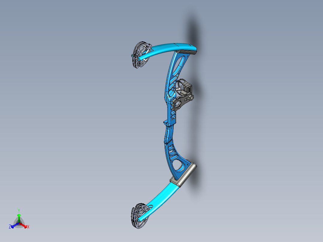 D5 复合弓 Youth Compound Bow主视图