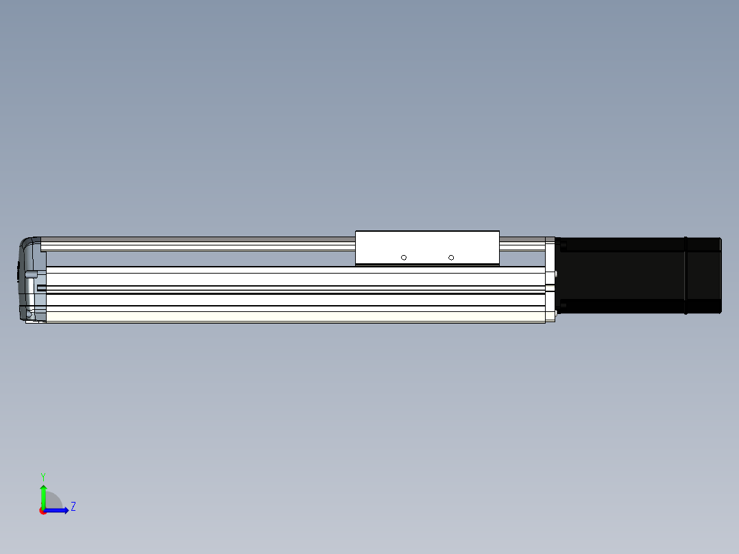 Toyo东佑达直线模组-ETH17-300-BC-M75B左视图