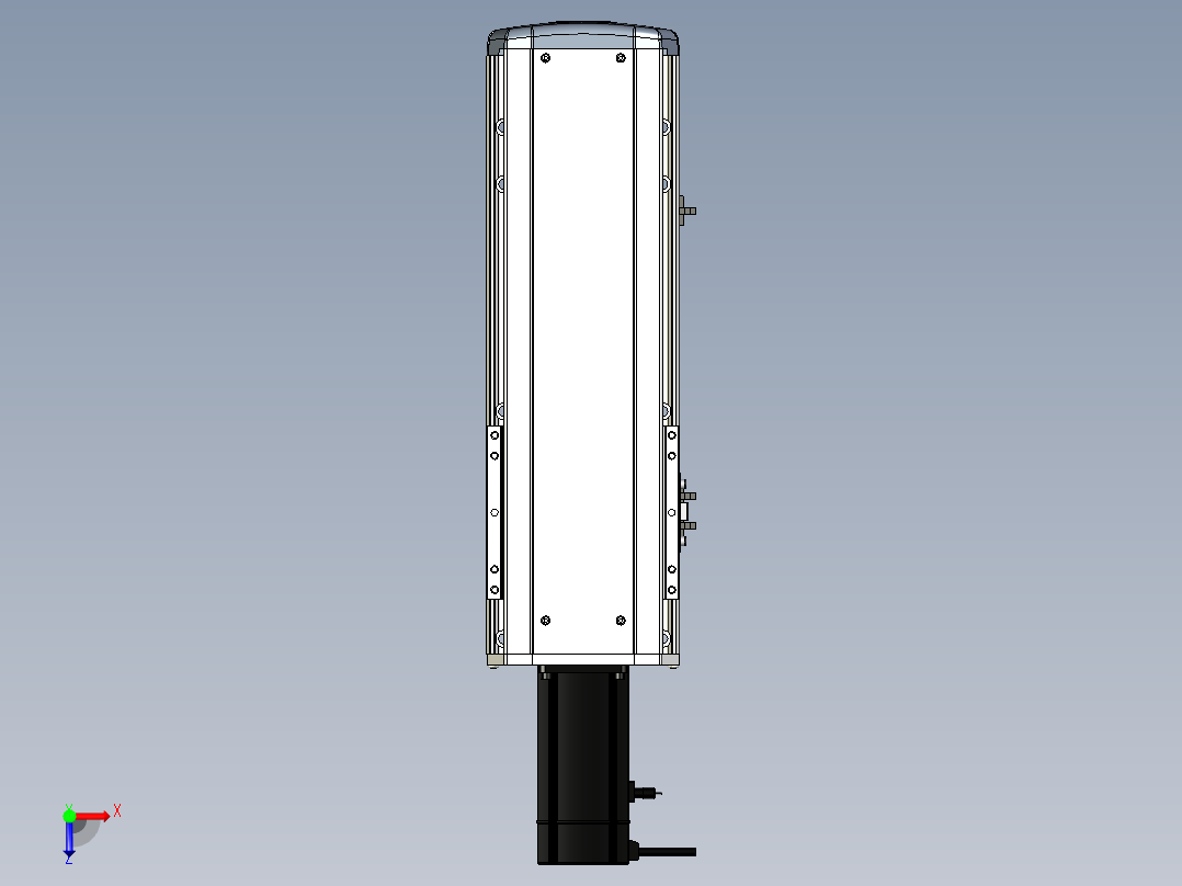 Toyo东佑达直线模组-ETH17-300-BC-M75B俯视图