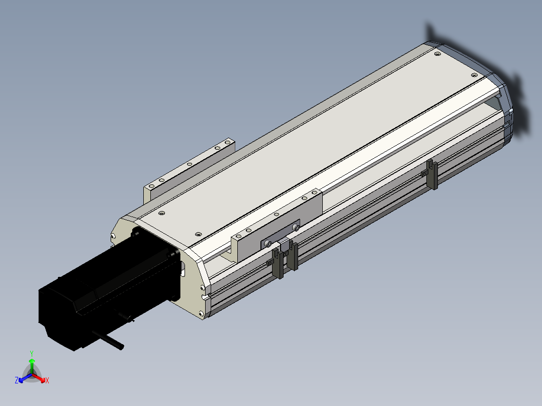 Toyo东佑达直线模组-ETH17-300-BC-M75B正等轴测图