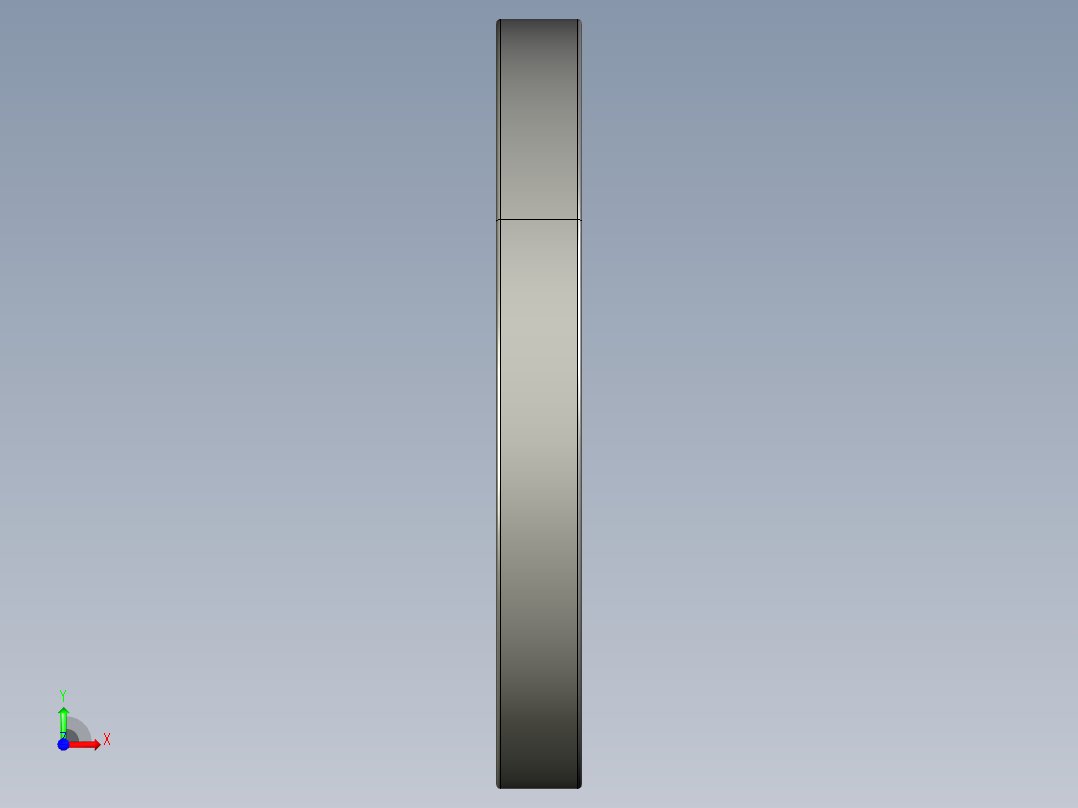 深沟球轴承16022前视图