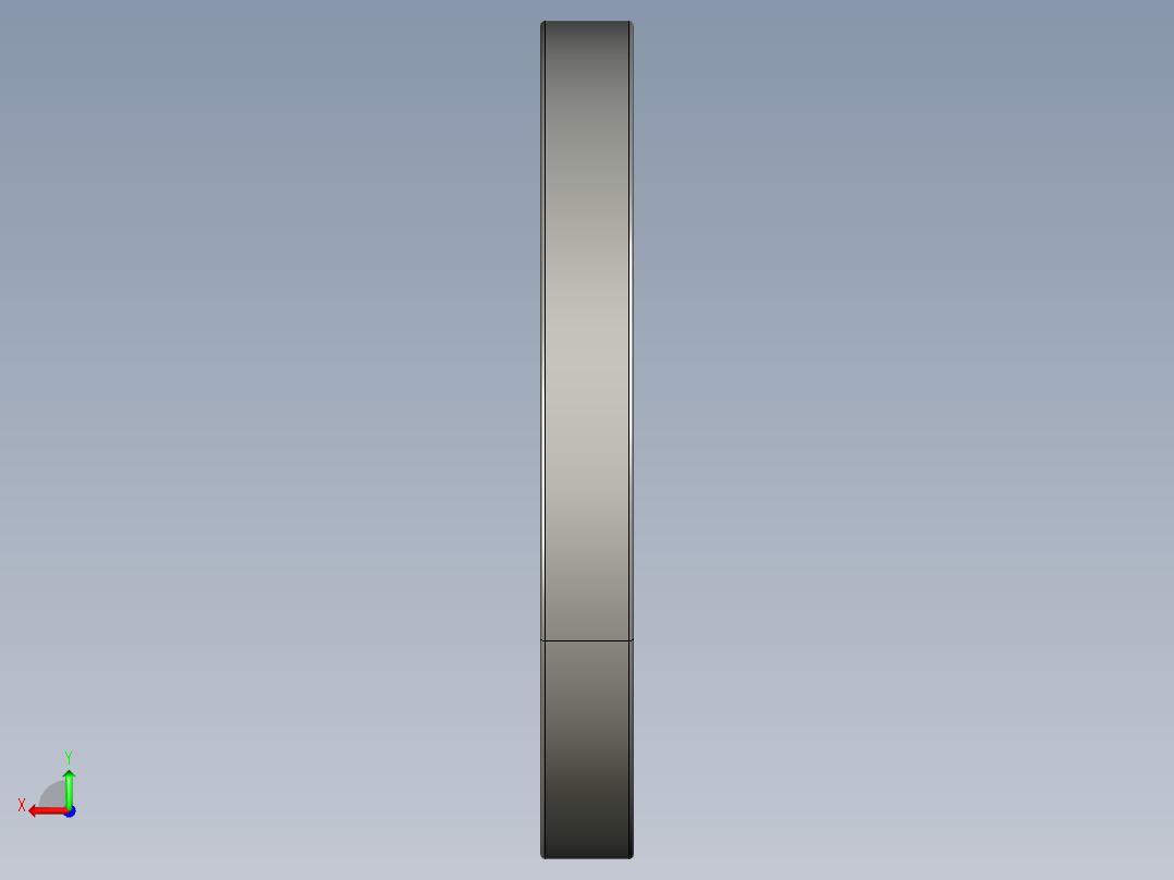 深沟球轴承16022后视图