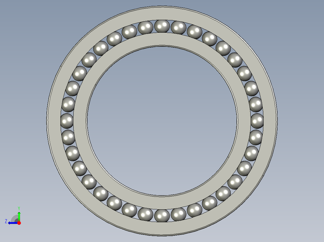深沟球轴承16022右视图