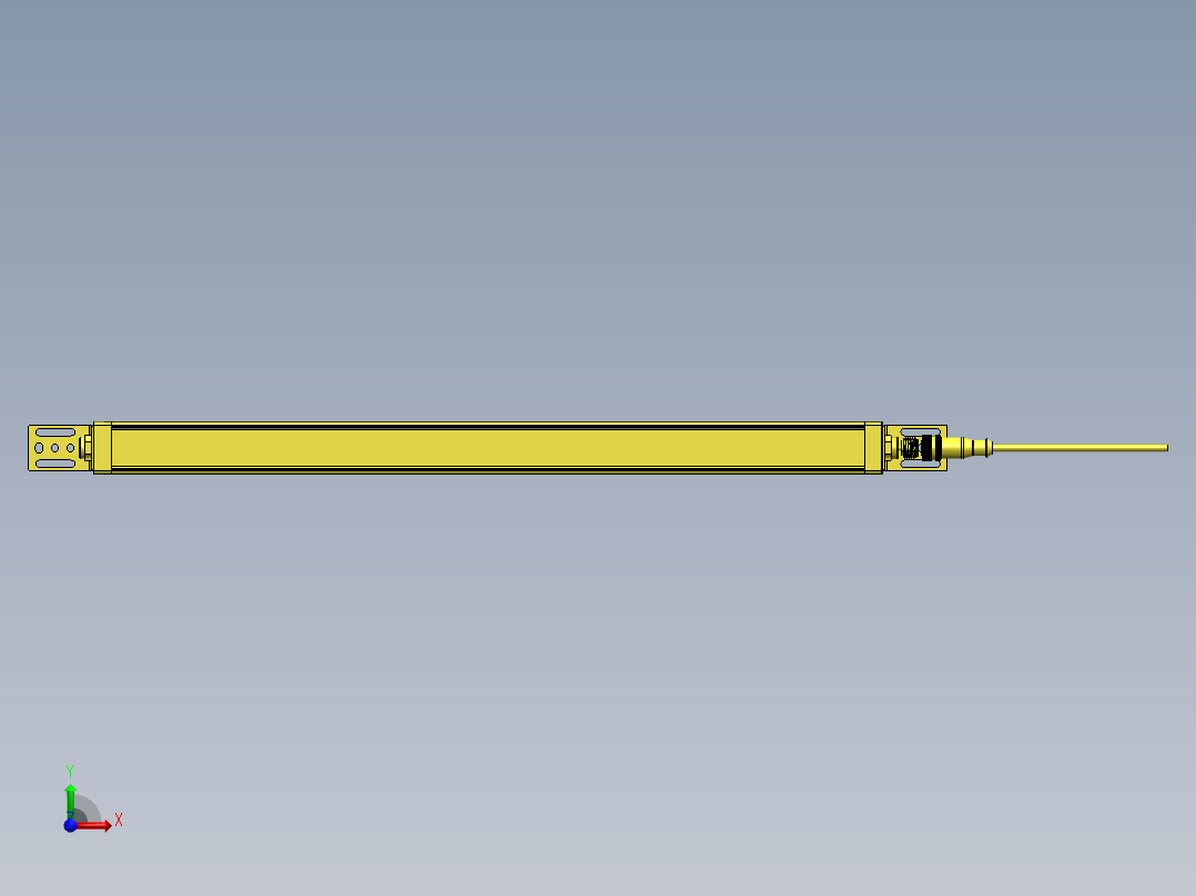 安全光幕FGYM20-20前视图