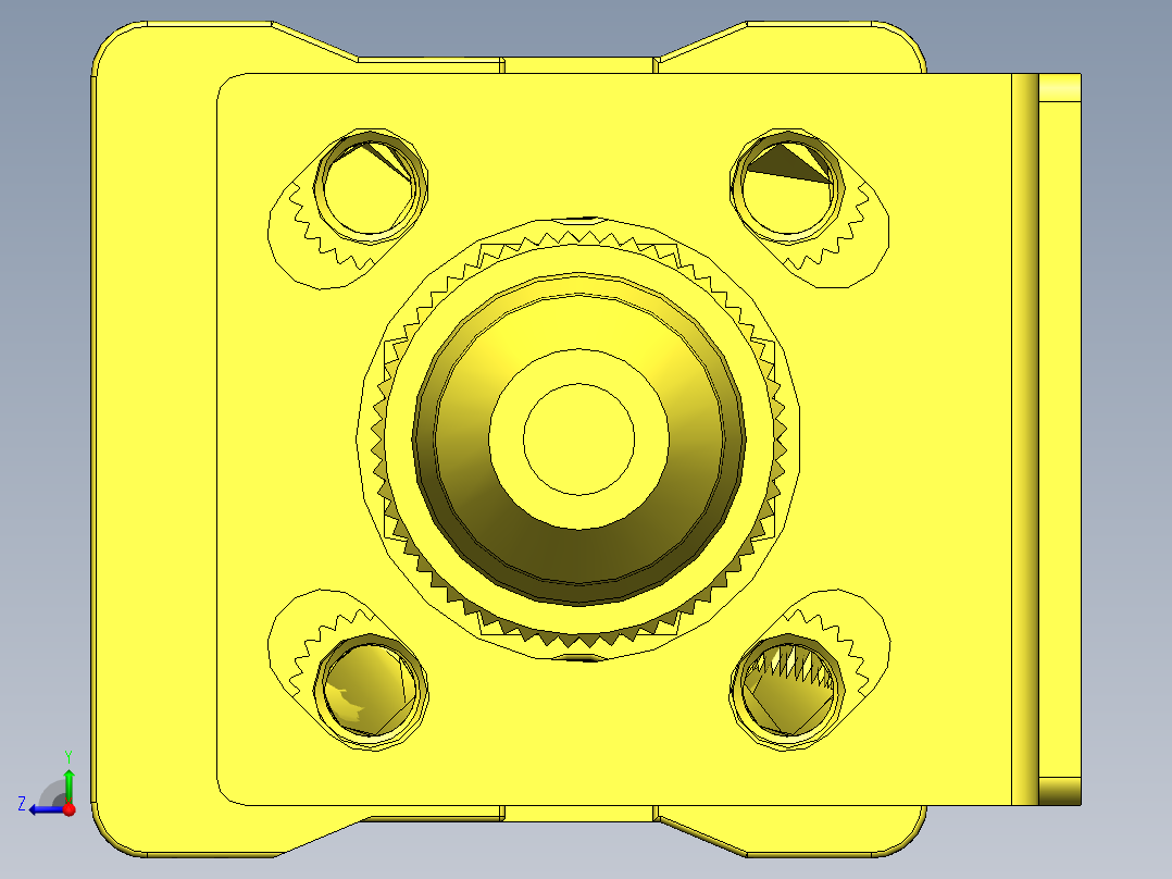 安全光幕FGYM20-20右视图