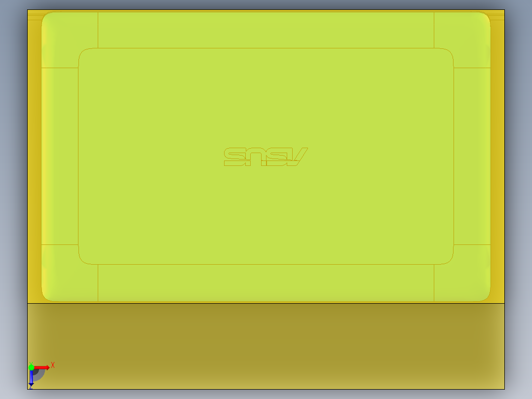 UX390-A-GXT俯视图