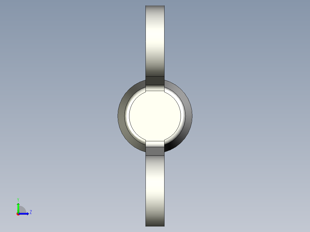 带耳螺钉-DIN_316_Wing_screws_24x3x60-51-37.5_110_9.4_56.5_24.stp左视图