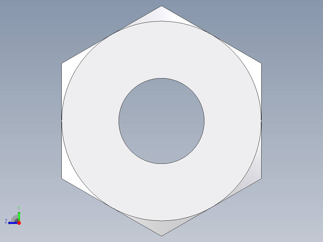 卡套式工业通用硬管接头EO_Nut_EO_24__Cone_end_M06LCFX右视图