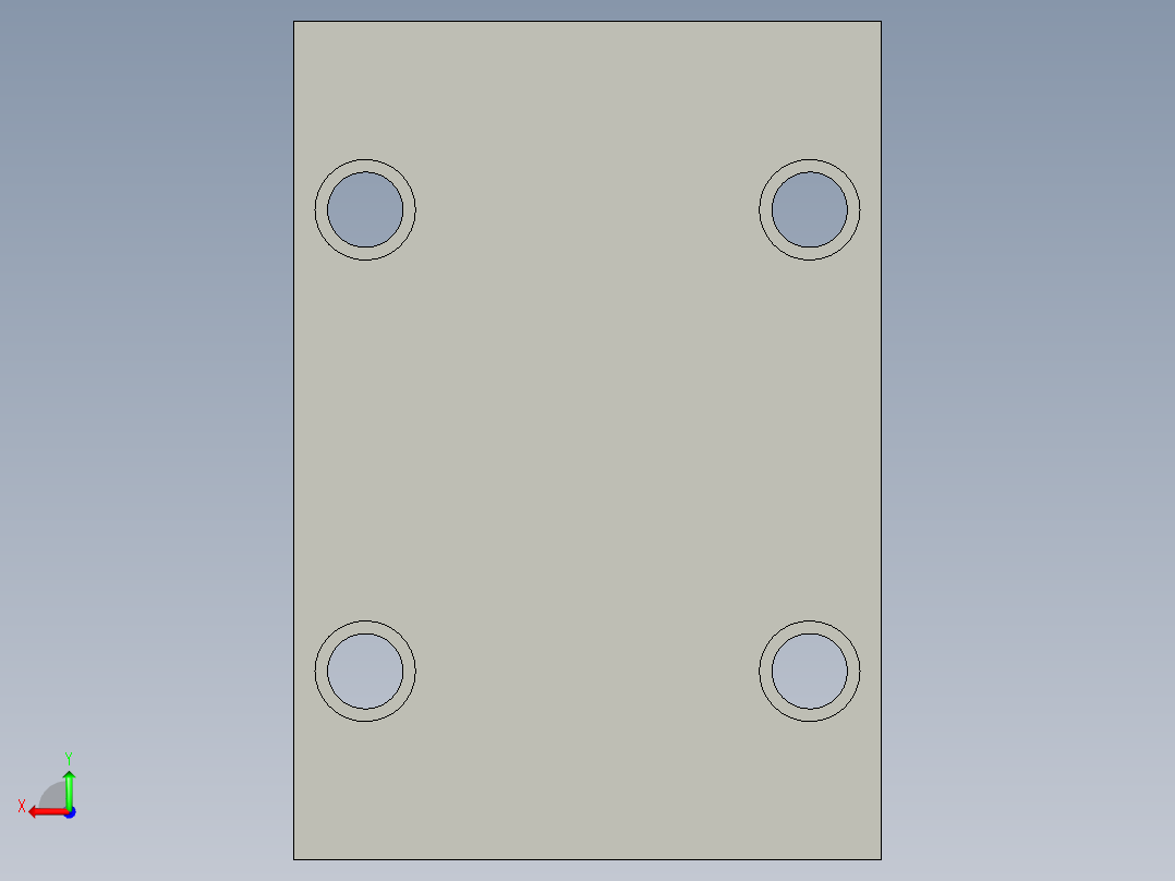 吹塑瓶250ml后视图