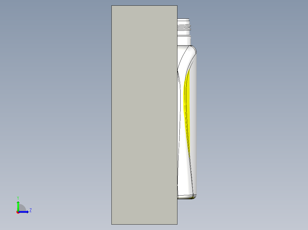 吹塑瓶250ml左视图
