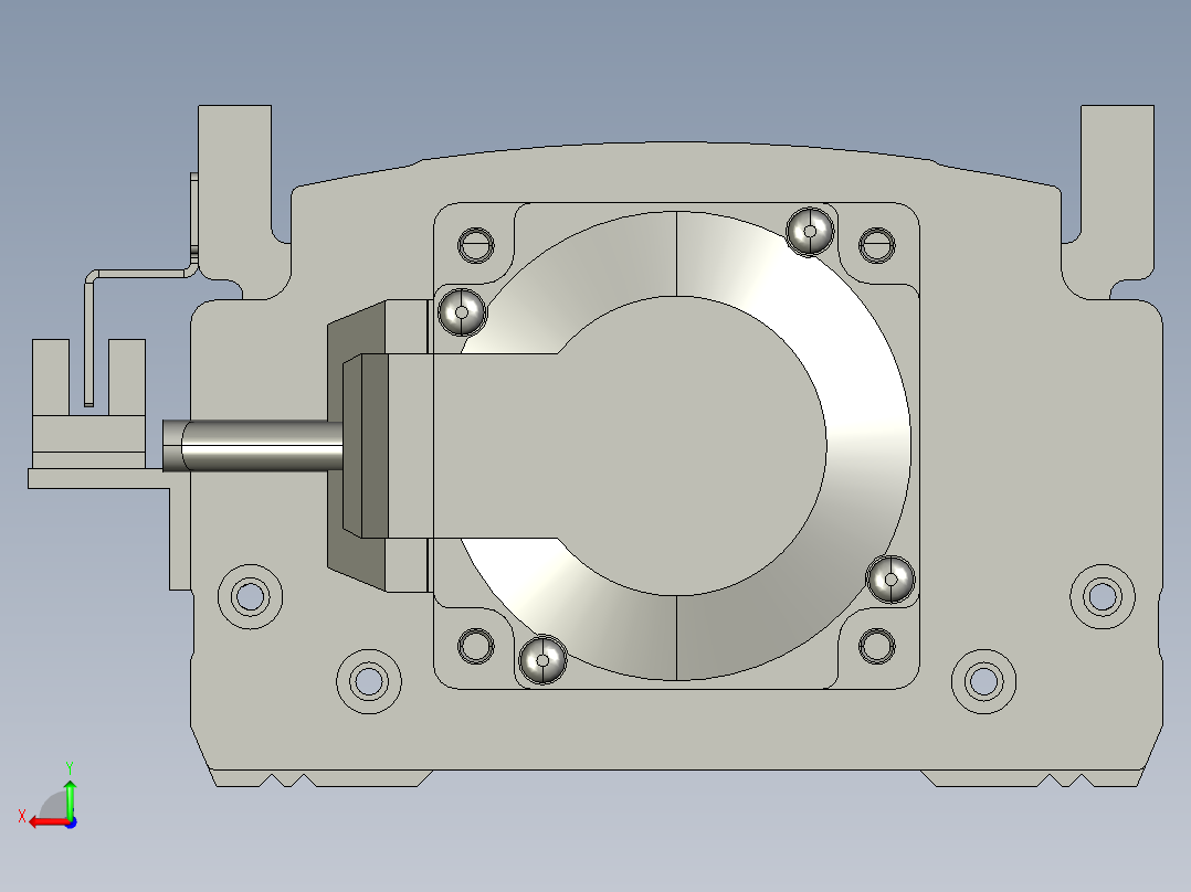 半封闭丝杆滑台MT120BS.L#.1350.BC.P40.C3左视图