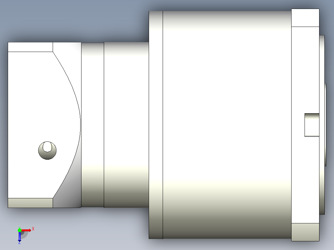 直齿孔PLF160-L2 22-110-145-M8.stp俯视图