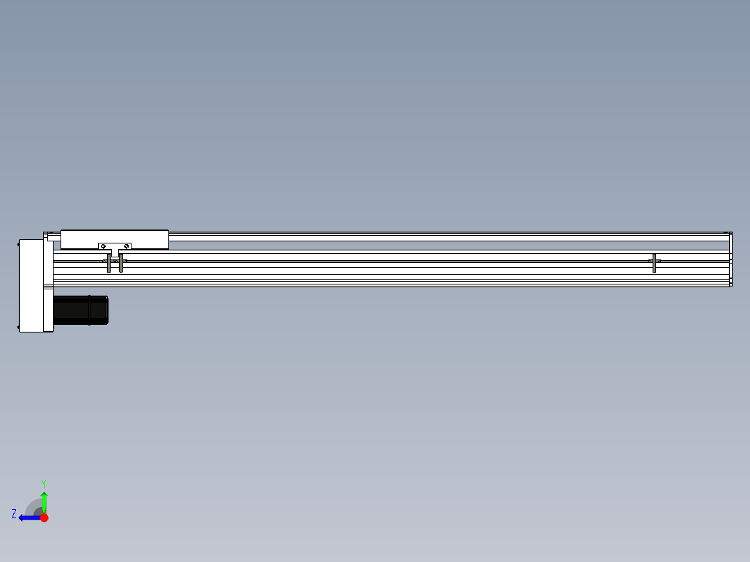 Toyo东佑达直线模组-ETH22-1150-BM-400W右视图
