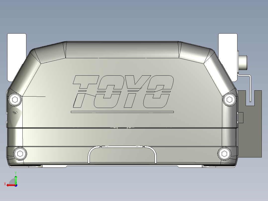 Toyo东佑达直线模组-ETH14-1300-M+煞車后视图