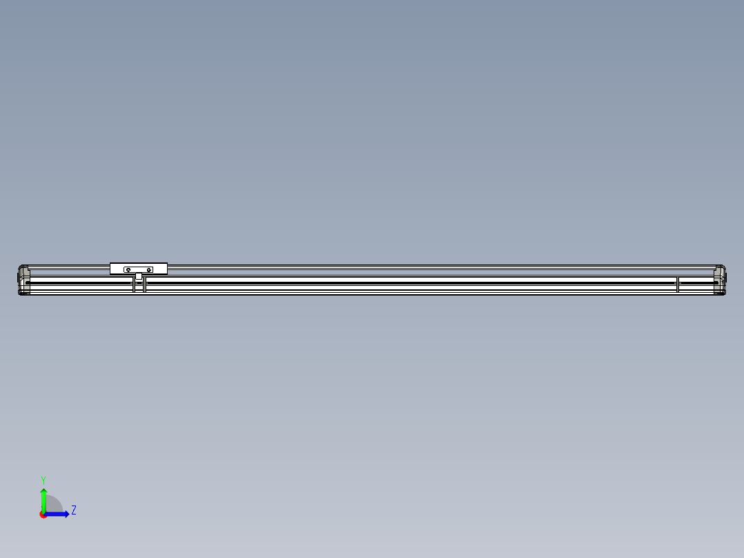 Toyo东佑达直线模组-ETH14-1300-M+煞車左视图