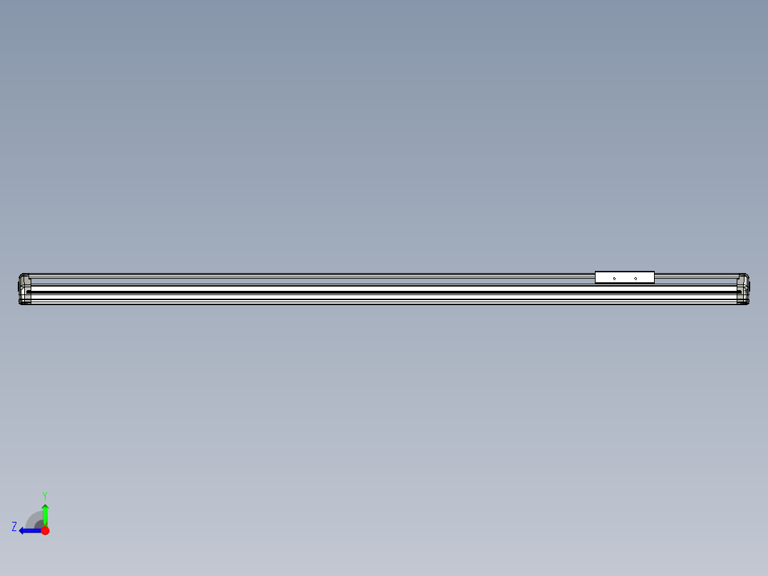 Toyo东佑达直线模组-ETH14-1300-M+煞車右视图
