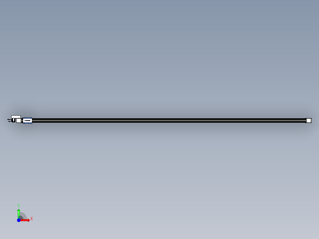 威洛博LB.GB同步带传动--欧规系列GB8-L96-S5400-BR-P40前视图