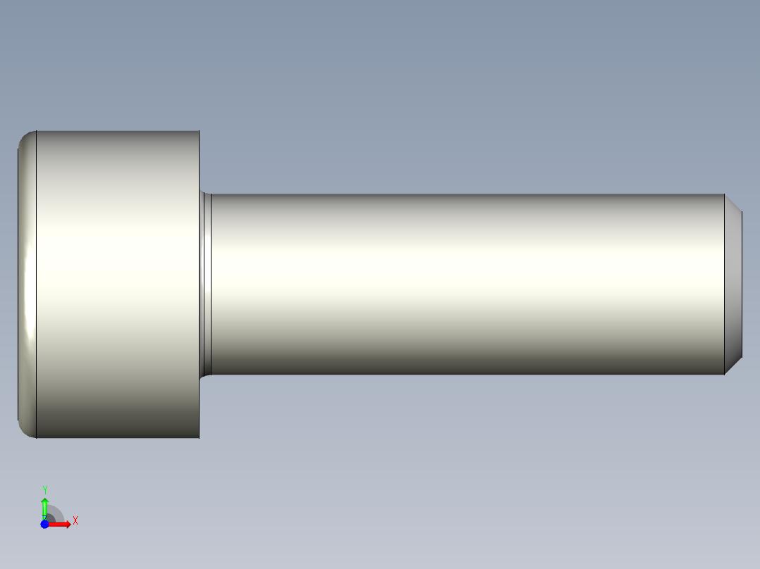 螺钉-DIN_912-M5x15.stp前视图