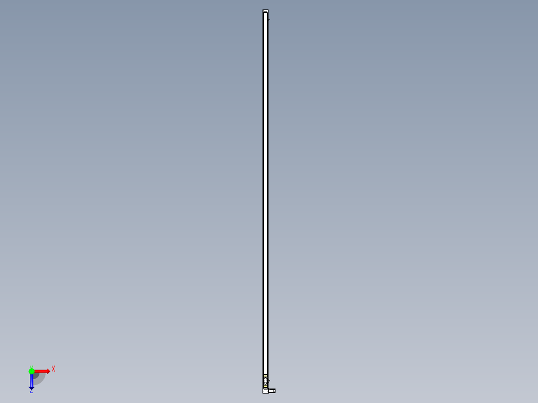 Toyo东佑达直线模组-M80M-S-X102-5600-L-M40-C4俯视图