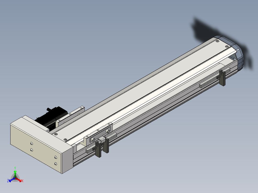 Toyo东佑达直线模组-ETH10-400-BR-100W主视图