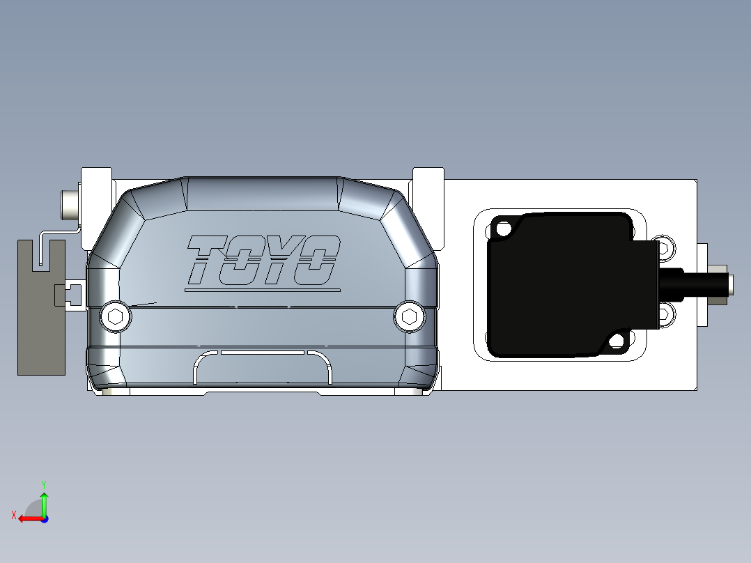 Toyo东佑达直线模组-ETH10-400-BR-100W后视图