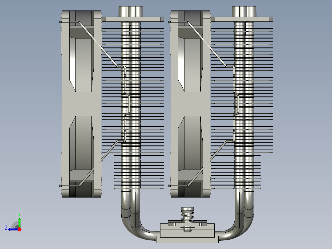 ID-冷却 SE - 206 - XT右视图