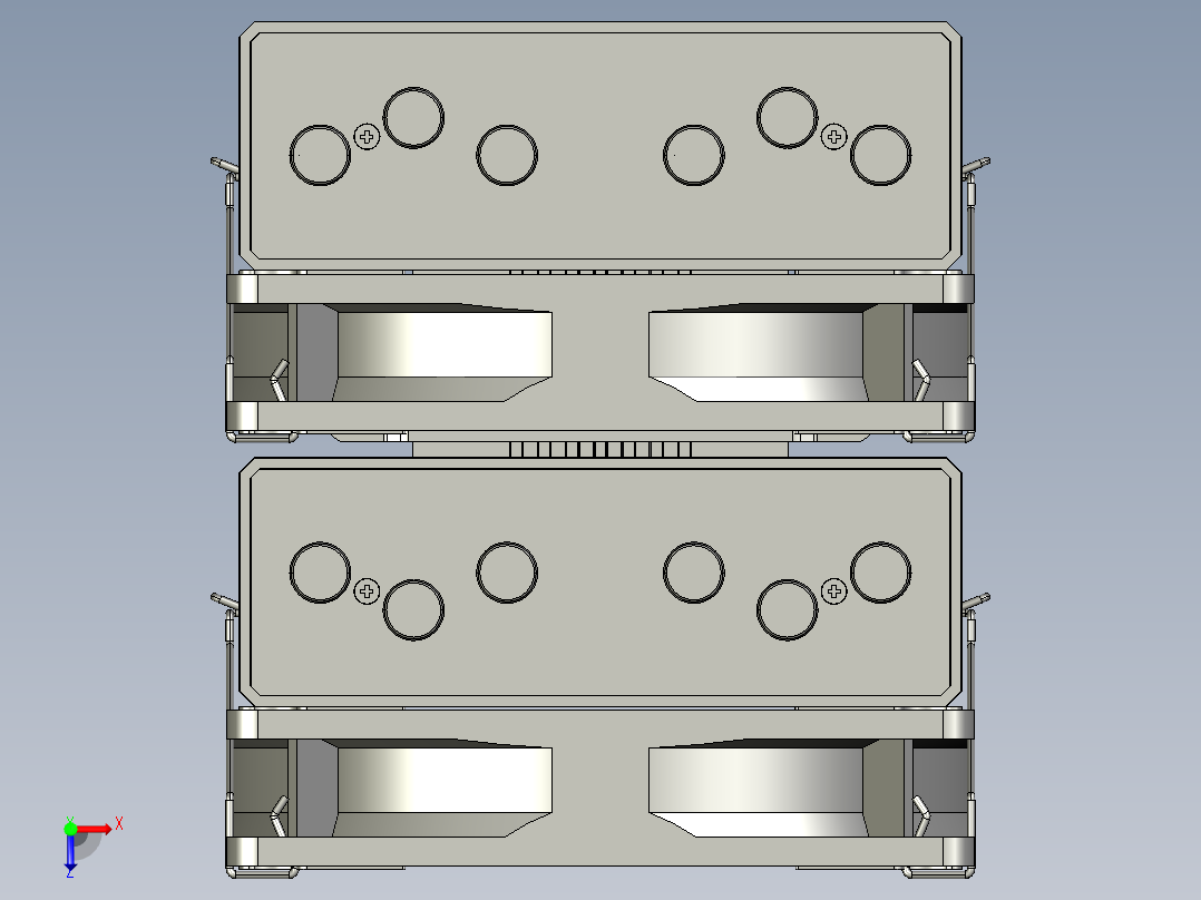 ID-冷却 SE - 206 - XT俯视图